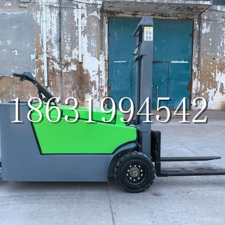 额尔古纳市小型电动叉车1吨2吨步行站驾式电瓶堆高充电装卸车液压升降车铲车